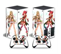 Kit De Autocollants Skin Decal Pour Xbox Series X Console De Jeu En Option Xsx Sans Laisser De Colle Anime Girl, T1tn-Seriesx-2544