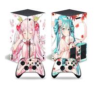 Kit De Autocollants Skin Decal Pour Xbox Series X Console De Jeu En Option Xsx Sans Laisser De Colle Anime Girl, T1tn-Seriesx-2510