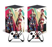 Kit De Autocollants Skin Decal Pour Xbox Series X Console De Jeu En Option Xsx Sans Laisser De Colle Anime Girl, T1tn-Seriesx-2546