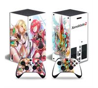Kit De Autocollants Skin Decal Pour Xbox Series X Console De Jeu En Option Xsx Sans Laisser De Colle Anime Girl, T1tn-Seriesx-2547