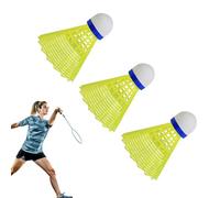 Kit de Badminton Lumineux à LED Shuttlecock - Jeu de lumière de Badminton - Nuit - Badminton - Jeu d'extérieur - Badminton - Lampe de Badminton Lumineuse - Set LED Birdy Shuttlecock