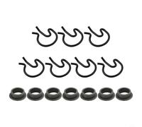 Kit de bague de levier de vitesse en acier avec clips à ressort compatible avec les leviers de vitesses Competition Plus 4 vitesses et Master Shift 3 vitesses, numéro de pièce 3327302 14