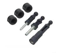 Kit de bague de protection en caoutchouc avec vis 4M5G-6A994-AA compatible avec Ford Focus MK2 2004 2005 2006 2007 2008 2009 2010 2011