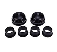 Kit de bague d'essieu avant et cache-axe de tondeuse à gazon pour 532121232 532406013 406013 pour restaurer le contrôle de la direction et garantir une maniabilité fluide