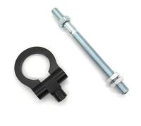 Kit De Bagues À Visser Pour Crochet De Remorquage Avant Et Arrière En Aluminium Pour Subaru BRZ Pour Impreza WRX 86 Cache-œillets remorquage voiture(Noir)