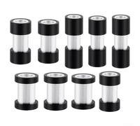 Kit de bagues d'amortisseur arrière de vélo avec matériel de montage en alliage d'aluminium et entretoises conçues pour des largeurs d'amortisseurs de 14 mm, prenant en charge les modifications de
