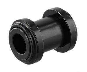 Kit de bagues d'amortisseur arrière en alliage d'aluminium pour RockShox Mountain pour suspension de vélo, ensemble de matériel noir avec plusieurs tailles 8 mm x 22,2-41,4 mm pour réparation de vélo