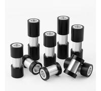 Kit de bagues d'amortisseur en alliage d'aluminium pour suspension arrière de vélo, améliore les performances du vélo VTT (54 mm)