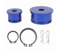 Kit de bagues de câble de levier de vitesse en alliage d'aluminium CNC haute performance pour Type S 2002 2006 et Si 2002 2005 Changement de vitesse de précision durable (Bleu)