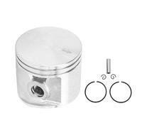 Kit de bagues de piston de tronçonneuse de 47 mm - Anneau de piston en aluminium très résistant et jeu de broches pour tronçonneuse électrique - Remplacement pour pièces cassées / usées - Robuste et