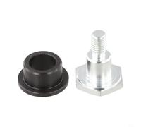 Kit de bagues de poignée en acier pour Wacker pour compacteur de plaque | Compatible avec les modèles WP1540, WP1550, design plus récent, fixation sécurisée de la poignée, installation facile