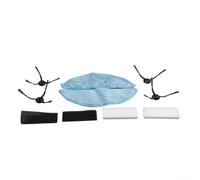 Kit de balai latéral pour Cecotec/Conga Eternal Pet Max pour X-Treme, ensemble d'aspirateur avec brosses latérales, filtre, chiffon de nettoyage (A)