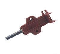 Kit de balais de charbon pour moteur de machine à laver TG70-1226E PA66 - Conductivité stable - Options de taille précises - 0,5 x 1,35 x 4 cm - Noir - Installation facile (produit fini)