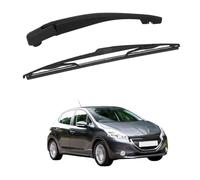 Kit de Balais D'essuie Glace Arrière pour Peugeot 208 2013-, Ensemble Bras et Balai d'essuie Glace Arrière Accessoires
