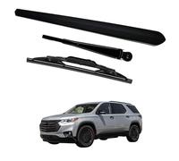 Kit de Balais D'essuie Glace Arrière pour Traverse 2018-, Ensemble Bras et Balai d'essuie Glace Arrière Accessoires