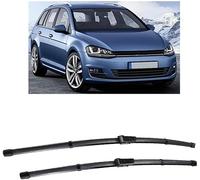 Kit de Balais d'essuie-glace pour Pare-brise Avant pour Golf MK 7 2012-2019, Bosch Balais d'Essuie Brosses de pluie Balais avant