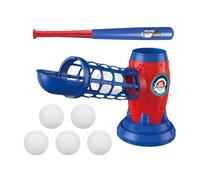 Kit de balle de frappe - ABS - Raquette rétractable - Aide à l'entraînement de baseball - Machine de pitching - Entraîneur de coordination œil-main - Kit de démarrage de baseball pour enfants - Pour