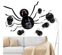 Kit de ballons araignées d'Halloween, ensemble de latex fantôme à faire | Kit de ballons araignées d'Halloween, ensemble de latex fantôme à faire soi-même, décoration murale facile