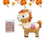 Kit de ballons gonflables 2026 - Ballons de cheval mignons comme jouets pour - Pour jardin, fête, anniversaire, événements festifs, fête sur terrasse