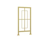 Kit de balustres d'escalier en fer - Moderne intérieur/extérieur pour famille, hôtel, villa, grenier, terrasse, balcon - 3 couleurs disponibles (or, taille A)