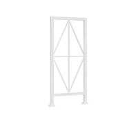 Kit de balustres d'escalier moderne en fer - Solution durable pour intérieur/extérieur pour une sécurité et une esthétique accrues dans les maisons et les espaces commerciaux
