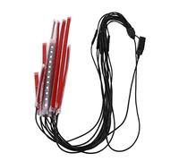 Kit de Bande de Lumière de Moto, Kit de LED RVB pour Moto étanche IP67 Bande de Lumière LED RVB pour Multicolore de Lampes D'atmosphère APP Contrôle Bluetooth pour VTT 12V UTV Feux de Moto