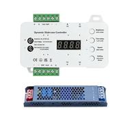 Kit de bande lumineuse d'escalier avec interrupteur à détecteur de mouvement et bande lumineuse COB, contrôle automatique de l'éclairage des marches de la maison(5 Step Warm White)