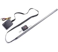 Kit de Bande Lumineuse stroboscopique pour Voiture, Barre Lumineuse Knight Night Rider 7 Couleurs 147 Modes 48 LED RGB kit de Bande de Clignotant stroboscopique 12V