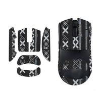 Kit de bandes adhésives pour souris de jeu Razer Viper V4 Pro 2026 sans fil, antidérapantes, autocollants prédécoupés, résistant à la transpiration, facile à utiliser (noir)