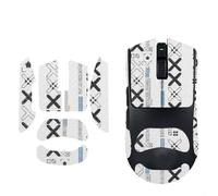 Kit de bandes adhésives pour souris de jeu Razer Viper V4 Pro 2026 sans fil, antidérapantes, autocollants prédécoupés, résistant à la transpiration, facile à utiliser (blanc entier)