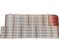 Kit de bandes de rétroéclairage LED, 16 pièces pour téléviseur, longue durée de vie, efficacité énergétique
