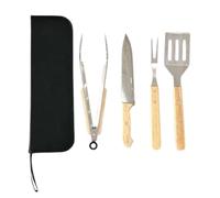 Kit de barbecue | couteau, spatule, pinces, trancheuse, housse | rôtissoire | cadeaux | rôtissoire | Kit d'ustensiles pour barbecue et fumoir