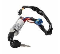 Kit De Barillet De Cylindre Verrouillage Commutateur D'allumage Avec Clé, Pièces De Rechange Compatible Avec Peugeot Pour 206 1998-2010 4162.Z1 4162Z1 direction contacteur