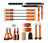 Kit de barre de pilates pour femme, équipement d'entraînement complet du corps | Système de Pilates complet pour femmes, hommes, adultes, appartements, habitants, gymnase, maison