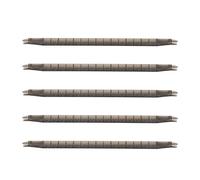 Kit de Barre de Tasse de Cellule Reine des Abeilles 5pcs Boîte à Cage d'élevage en Plastique avec Cadre 15 Trous d'équipement Apiculteur