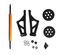 Kit de barre de wheelie RC pour camion RC ZD Racing MX 07 4x4 1/7, ensemble de roues arrière à tête double avec roulements, pièces d’amélioration stables anti-roulis pour le drift