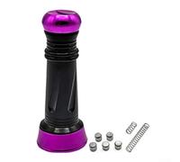 Kit de barre d'équilibre de moulinet de pêche avec pièces de réglage du poids | Barre d'équilibre en métal compatible avec Stella, Twin Power, Tatula, Complex F4 F6 (noir violet)