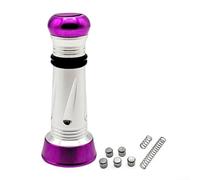 Kit de barre d'équilibre pour moulinets de pêche | Accessoires de réglage du contrepoids, design anti-enroulement compatible avec Stella/Tatula/Complex F4 F6 Series (violet argenté)