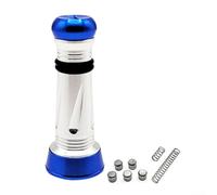 Kit de barre d'équilibre pour moulinets de pêche | Accessoires de réglage du contrepoids, design anti-enroulement compatible avec Stella/Tatula/Complex F4 F6 Series (bleu argenté)