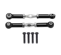 Kit de barre stabilisatrice avant haute performance en alliage d'aluminium 6061 T6, 2,7 pouces de longueur, barre stabilisatrice de suspension avant robuste pour voiture (Noir)