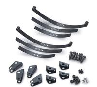 Kit de Barres de Suspension à Ressorts à Lames en Acier for Camion Tracteur Tamiya 1/14, pièces de Rechange for Le remorquage de Marchandises(Front)