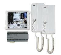 KIT DE BASE 2VOICE AVEC PANNEAU DE BOUTONS POUSSOIRS ALPHA 1183/622 URMET