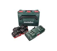 Metabo Pack énergie 18V LIHD 4x10,0 Ah avec chargeur ASC 145 DUO dans Metabox 685143000