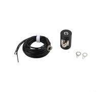 Kit de base d'antenne à onde courte MA-05 avec filetage M10 et prise SO239 pour antenne télescopique, réseau de mise à la terre compatible avec les radios USDX QRP, 13,5-55 MHz, plastique ABS, noir +