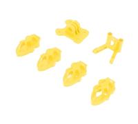 Kit de Base de Montage D'antenne de Caméra Quadrirotor RC FPV de Haute Précision pour Cadre de Drone Quadricoptère de 5 à 10 Pouces imprimé en 3D pour Les Amateurs de Drones (Yellow)