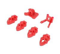 Kit de Base de Montage D'antenne de Caméra Quadrirotor RC FPV de Haute Précision pour Cadre de Drone Quadricoptère de 5 à 10 Pouces imprimé en 3D pour Les Amateurs de Drones (Rouge)