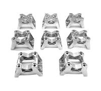 Kit De Base De Moteur De Drone Agricole Compatible avec DJI T50, Robuste | Kit de base moteur supérieur et inférieur, alliage d'aluminium CNC, amortissement des vibrations(8 pcs L)
