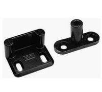 Kit de base pour Espagnols AGB 1 et 2 portes composé d'1 tige droite + plaque de fermeture à angle noir AGB