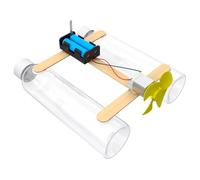 Kit De Bateau À Vent - Stable Interactif Éducatif,Kit D'Expérience Scientifique Et De Bateau Aérodynamique À Construire | Pour, Débutants, Manipulation, Motricité Fine, Pensée