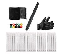 Kit de bâtons de tatouage pour les mains, Bandage auto-adhésif, aiguilles 1 3 5 7 9RL pour tatoueur